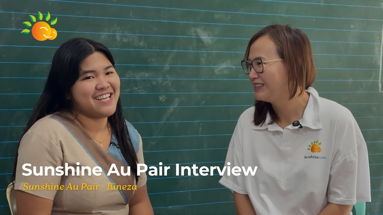 Sunshine Au Pair - Interview with Au Pair Kineza from Bohol, Philippines #aupair #aupairlife