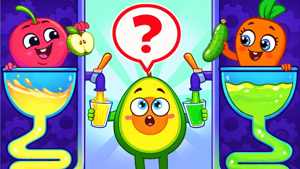 Bad VS Good Juice 🧃 Healthy Habits for Kids | Songs & Cartoon