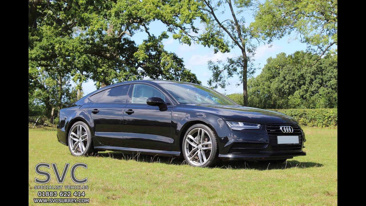 2016 AUDI A7 3.0 TDI QUATTRO 272PS S-LINE BLACK EDITION 5DR S TRONIC