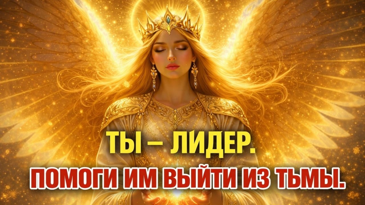 Избранный, Бог сказал: ты выведешь других из тьмы.