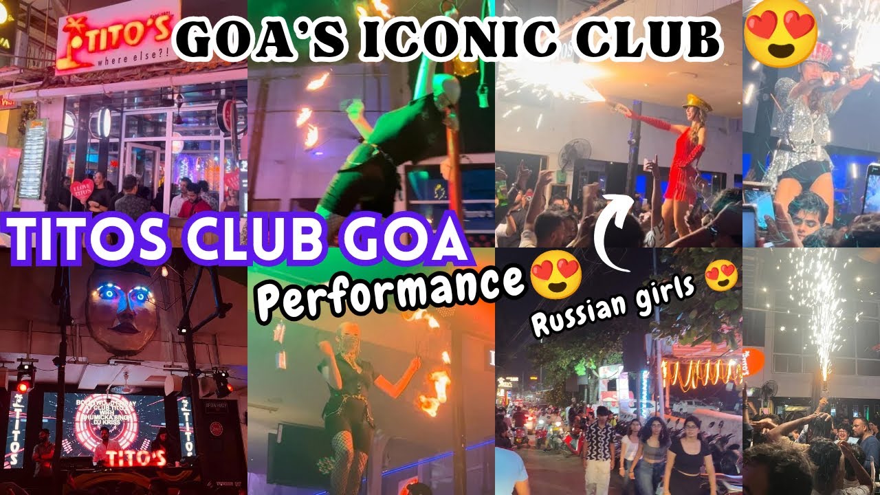 Tito’s club | Goa Night life | club | Tito’s Lane | Goa vlog | Best club Goa | #goa #goanightlife
