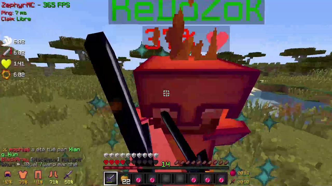 ZEPHYRMC DROPPED MONTAGE + ON SAUTE DANS LES TRAPS AVEC XB ! CONCOURS EPEE ZEPHYR