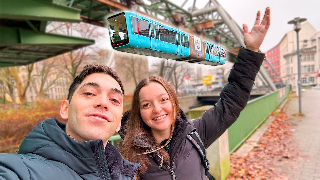 ASI ES EL UNICO TREN COLGANTE DE EUROPA 🇩🇪