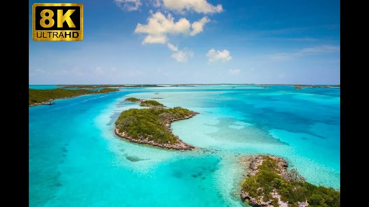 CARIBBEAN 8K Ultra HD Drone Video &bull; Amazing Relaxation Film