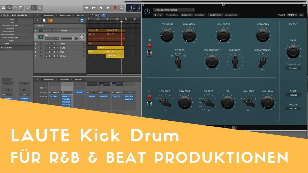 Wie du deine Kick Drum LAUT abmischst ohne zu &uuml;bersteuern