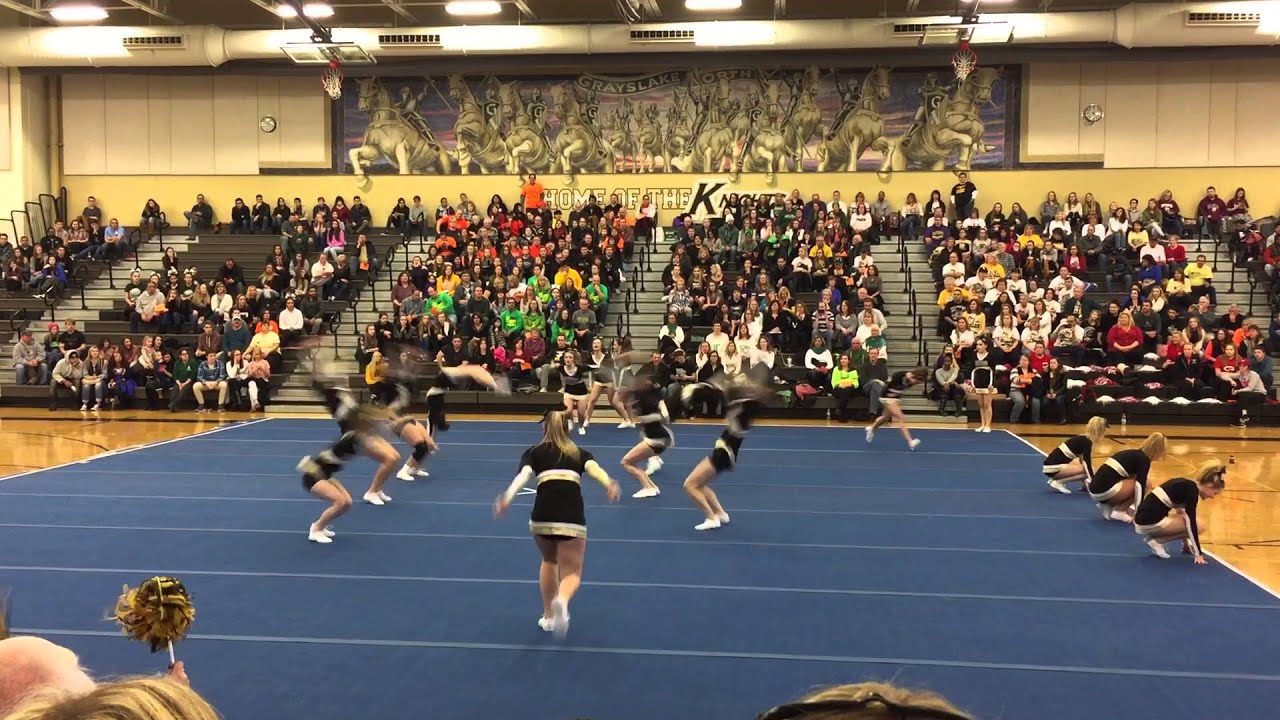 Grayslake North Varsity Cheer @ Grayslake North 2016