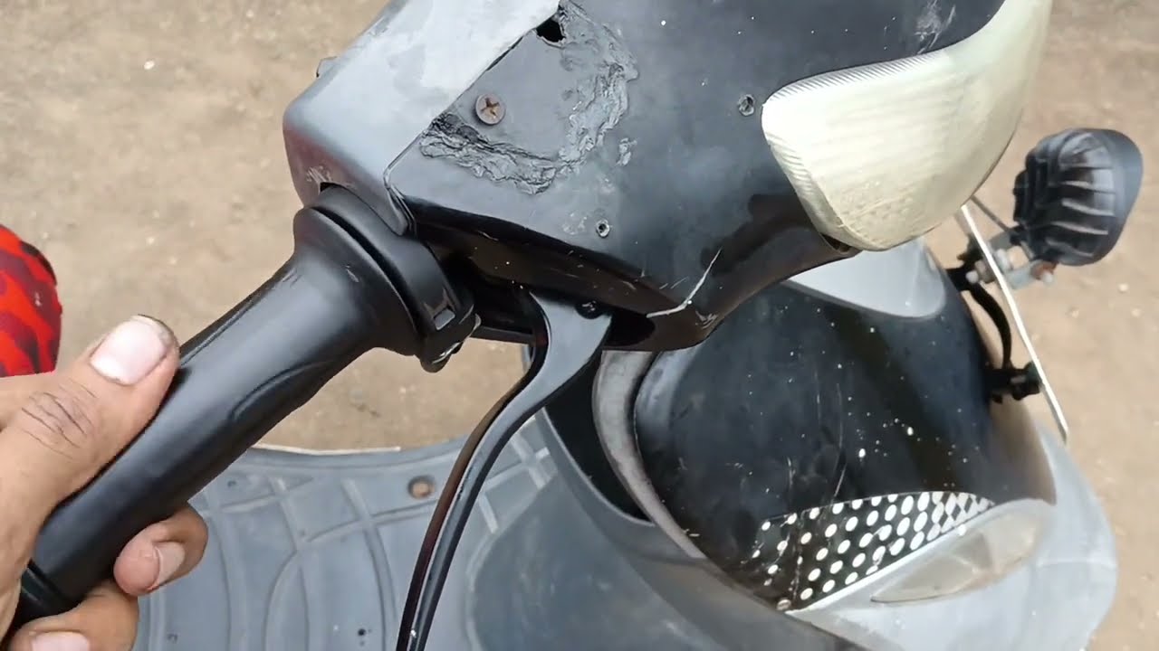 Scooty Pept Plus Accelerator Cable Change 2024