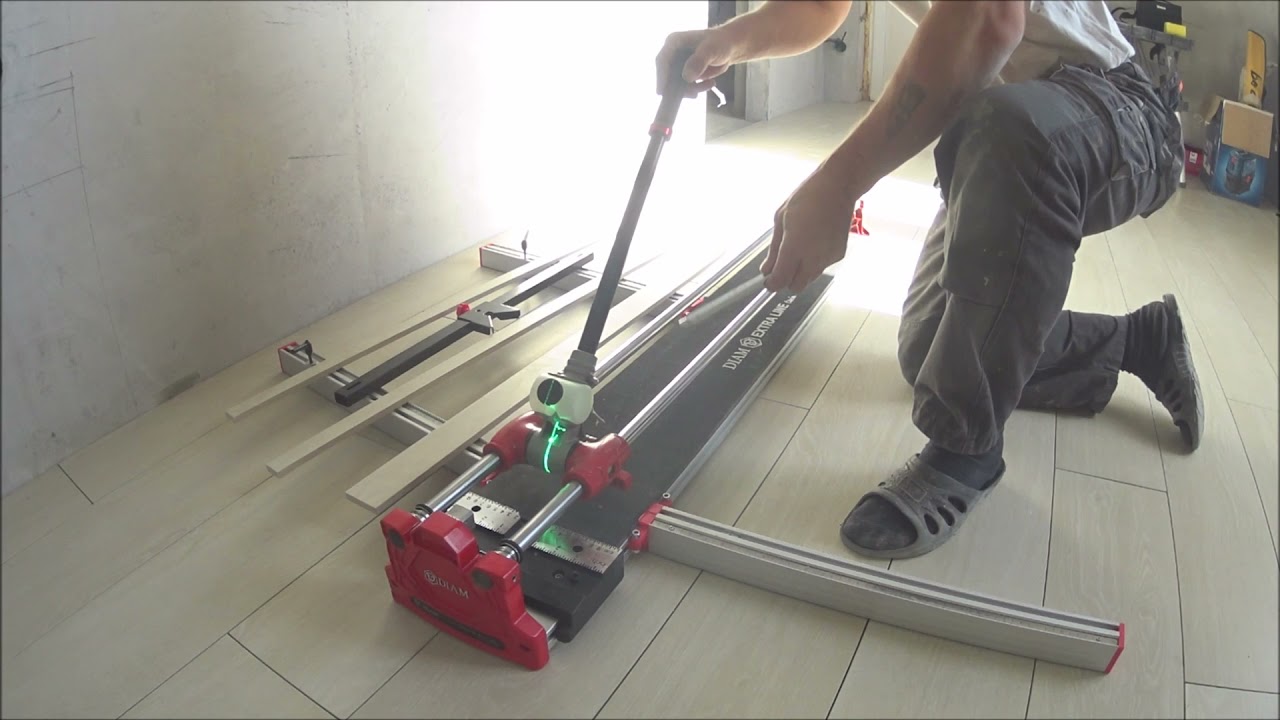 Плиткорез DIAM EXTRA Line 1250 mm. Впечатление от покупки. Первые испытания.