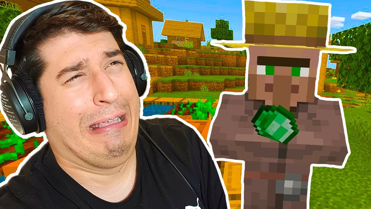 MINECRAFT ALI PRONA&Scaron;AO SI SELJAKA FARMERA!!! *novi kanal* #shorts