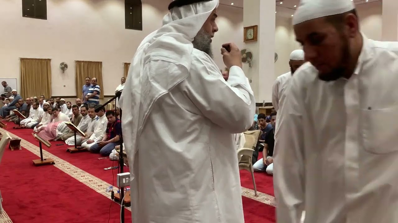 صلاة العشاء في ٣ ذي القعدة ١٤٤٣ هـ يصليها إمامًا في مسجد فاطمة العوضي فضيلة الشيخ القارئ محمد جبريل