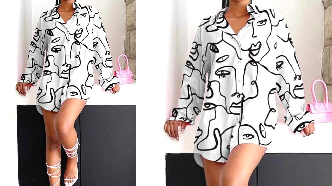 Episode 2 : Making A Shirt Dress with Side Slit and Collar Stand / Beginners Sewing Project