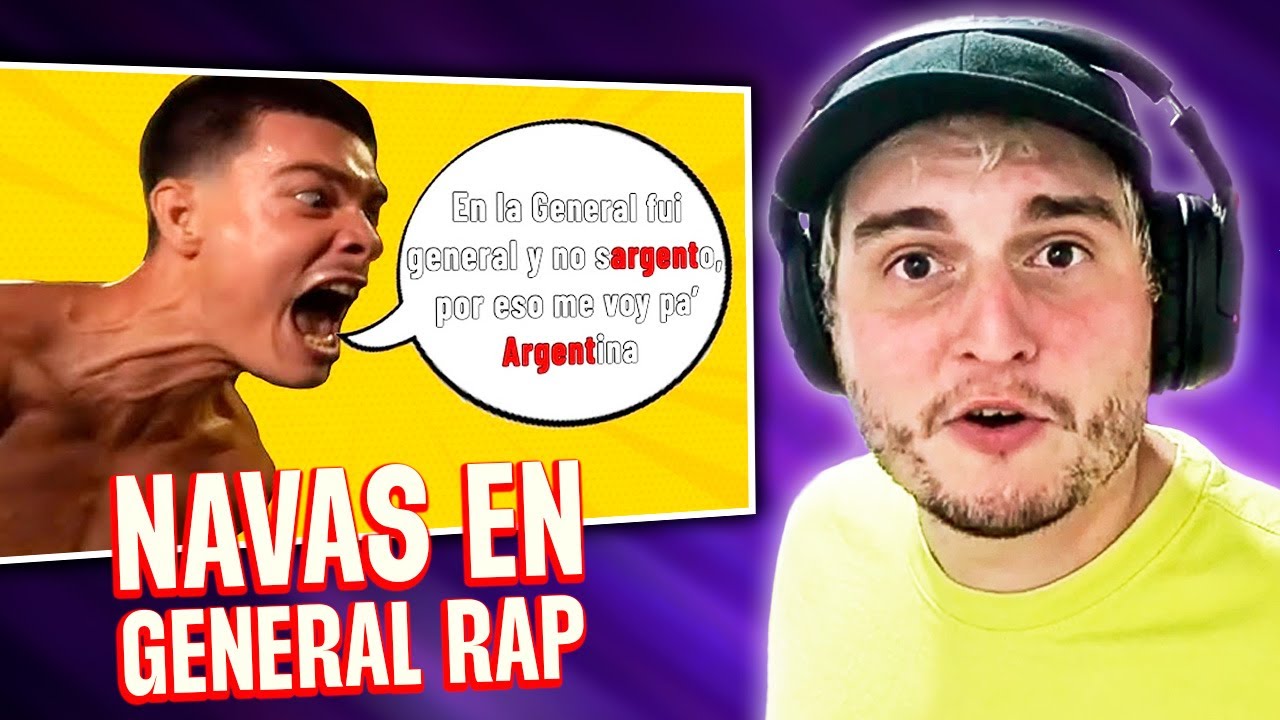 KHAN REACCION A NAVAS EN LA GENERAL RAP | EL BOHEMIO QUE LOS RAPSODIA