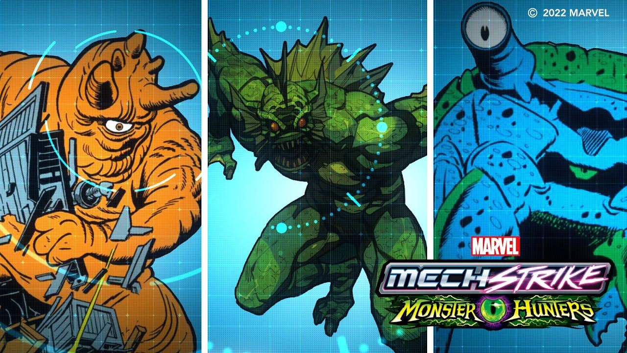 UNBEATABLE UNDERWATER MARVEL MONSTERS | Marvel's Avengers Mech Strike: Monster Hunters