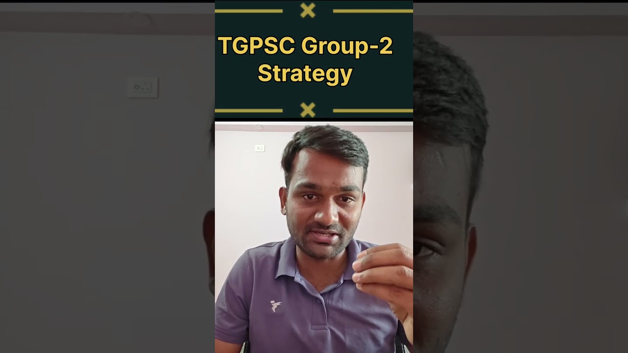 TGPSC Group 2 Preparation Strategy 