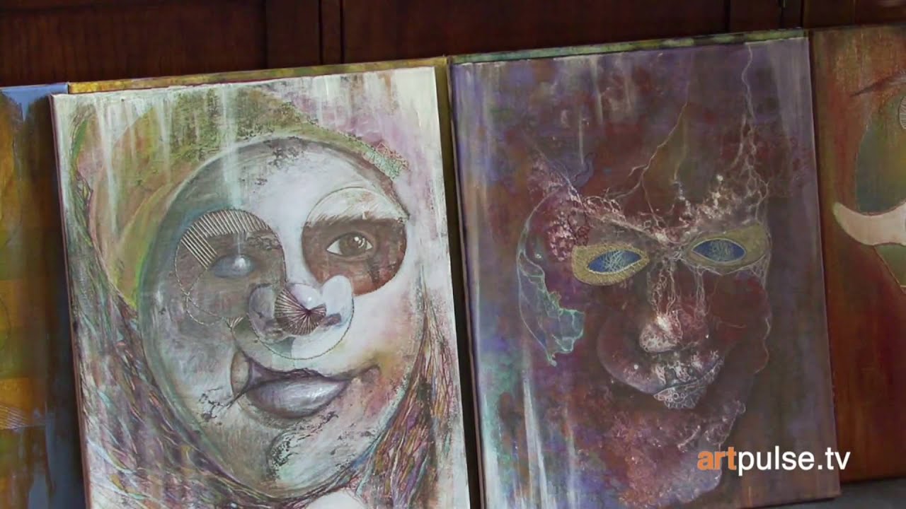 Unveiling the Mask--SD Artist Sews Meaning into Artwork