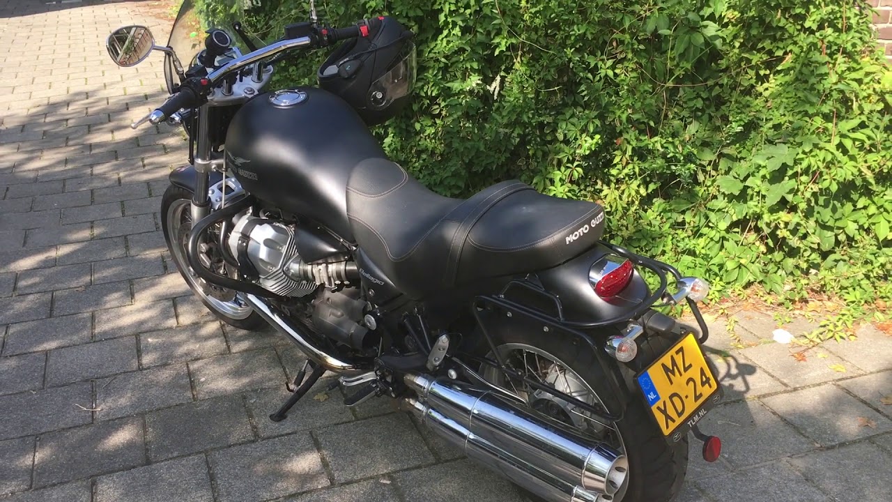 Moto Guzzi Bellagio: From stock to Mistral exhausts