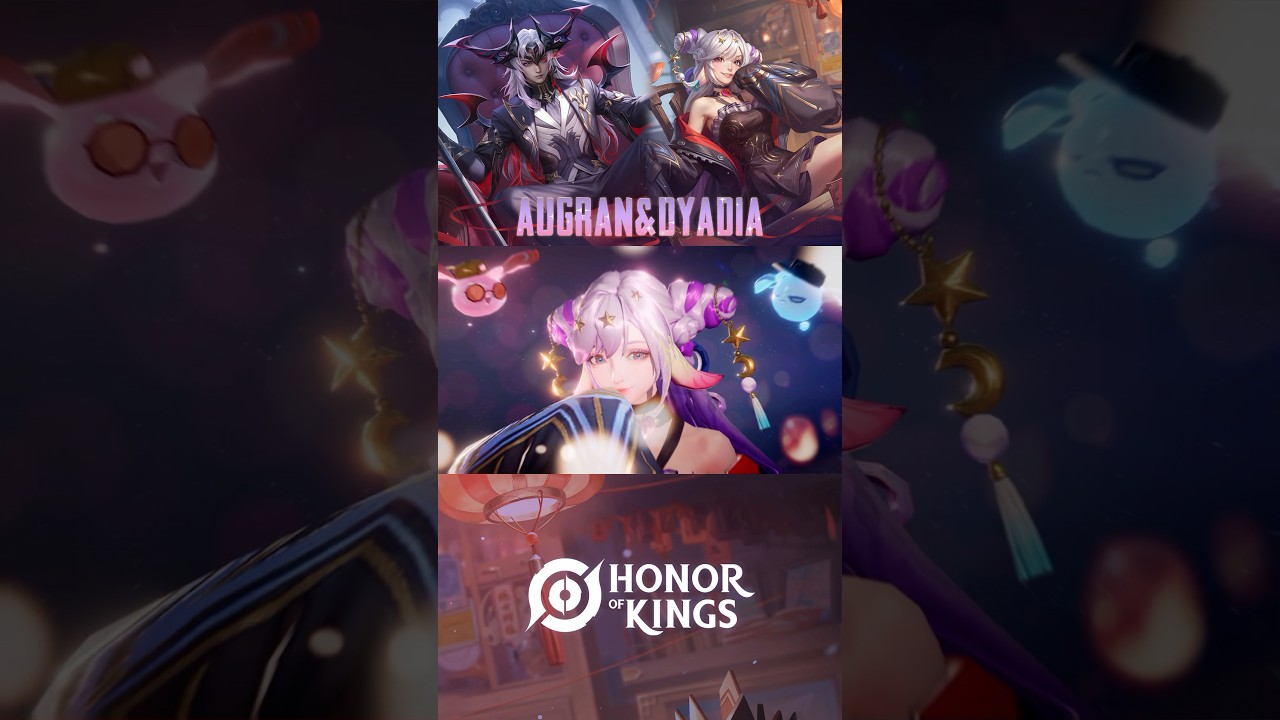Arcane Oracle Dyadia & Lord of Shadows Augran | Skin Showcase Shorts | Honor of Kings Indonesia