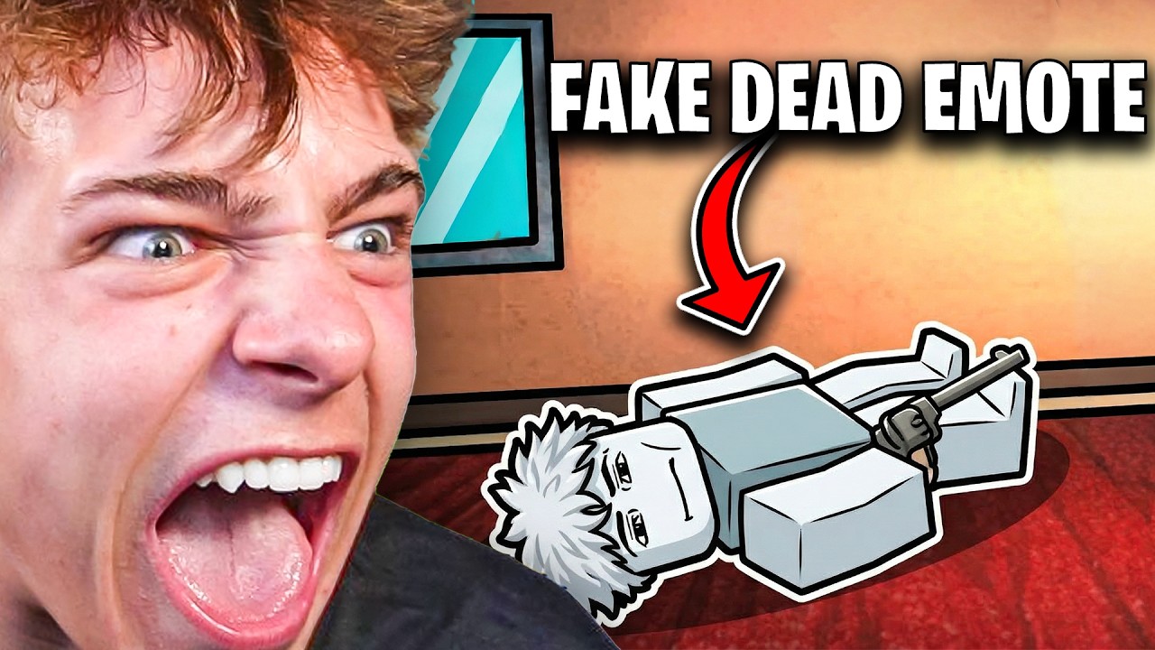 Trolling With Fake Dead Emote in MM2