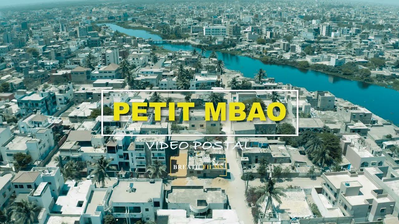 VIDEO POSTAL - Petit Mbao - DAKAR SENEGAL Vue de Drone #3