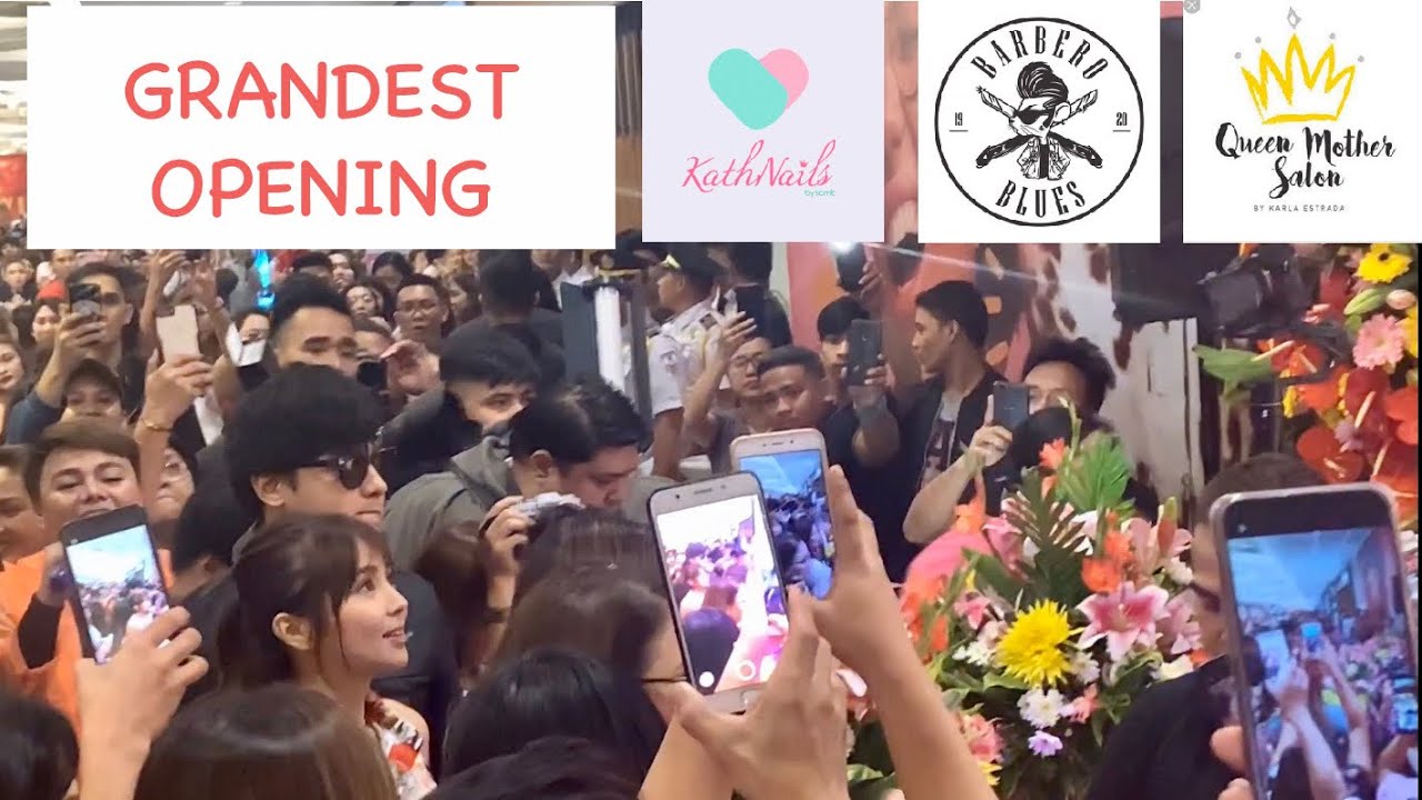 [KATHNIEL] BERNARDO-FORD Business Partnership Grand Opening, dinagsa ng mga tao + Queen Mother Salon
