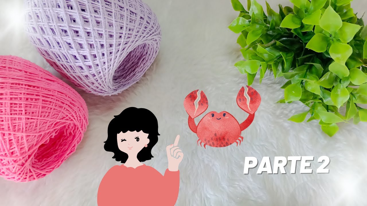 🤩 CARANGUEJO AMIGURUMI - CROCHÊ 🦀 - Coleção: Oceano Encantado / PARTE 2