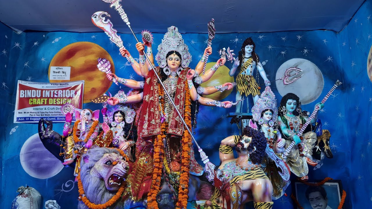 Gaya - Durga Puja 2021 Pandal |Vlogger Gautam | 2021 Dussehra Gaya |Gaya Pandal 2021|Haate Godam
