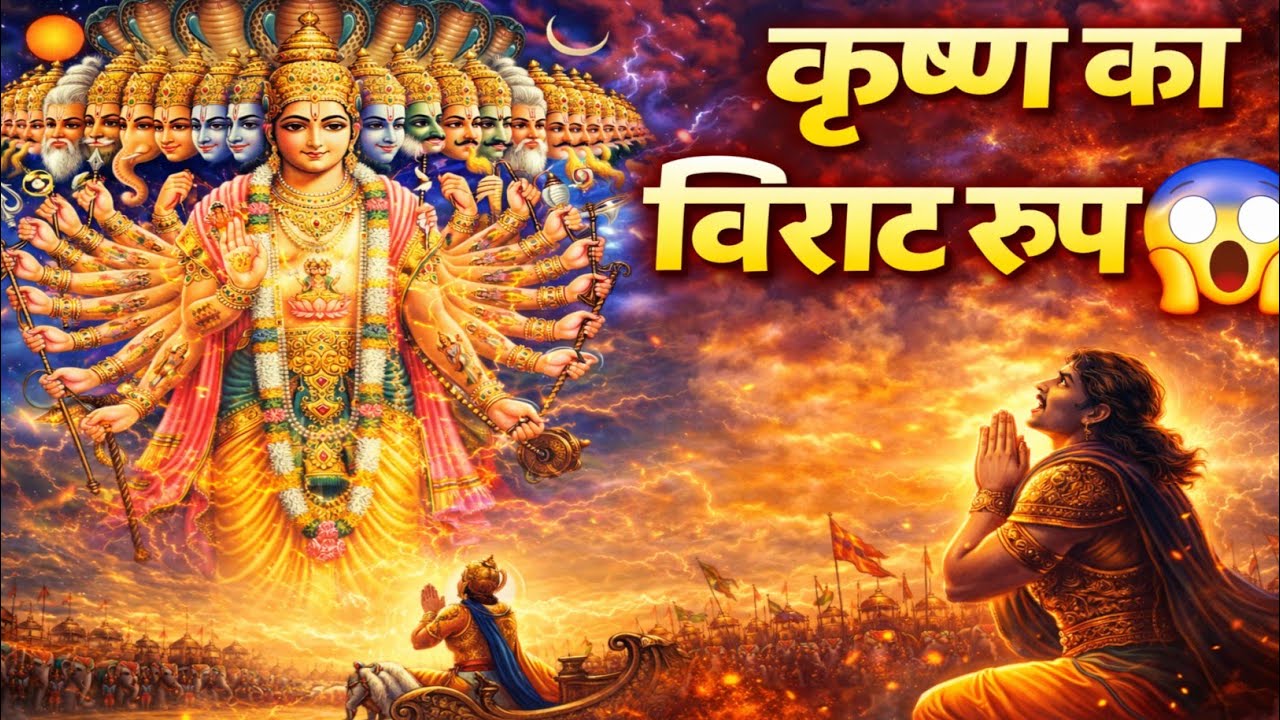 जब कृष्ण ने दिखाया अपना विराट रूप… सब कांप उठे | अद्भुत चमत्कार | गीता रहस्य