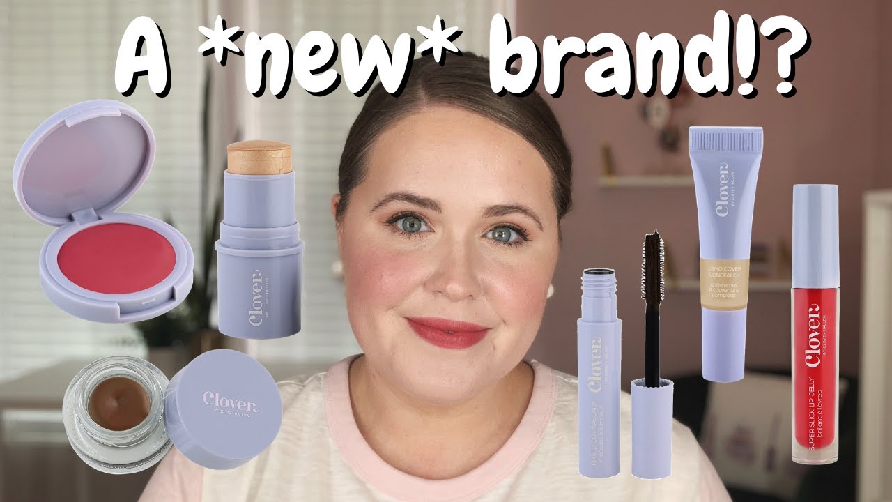 TRYING CLOVER BY CLOVE + HALLOW | 1st impressions & 8 hour wear test | emilysmakeupbag
