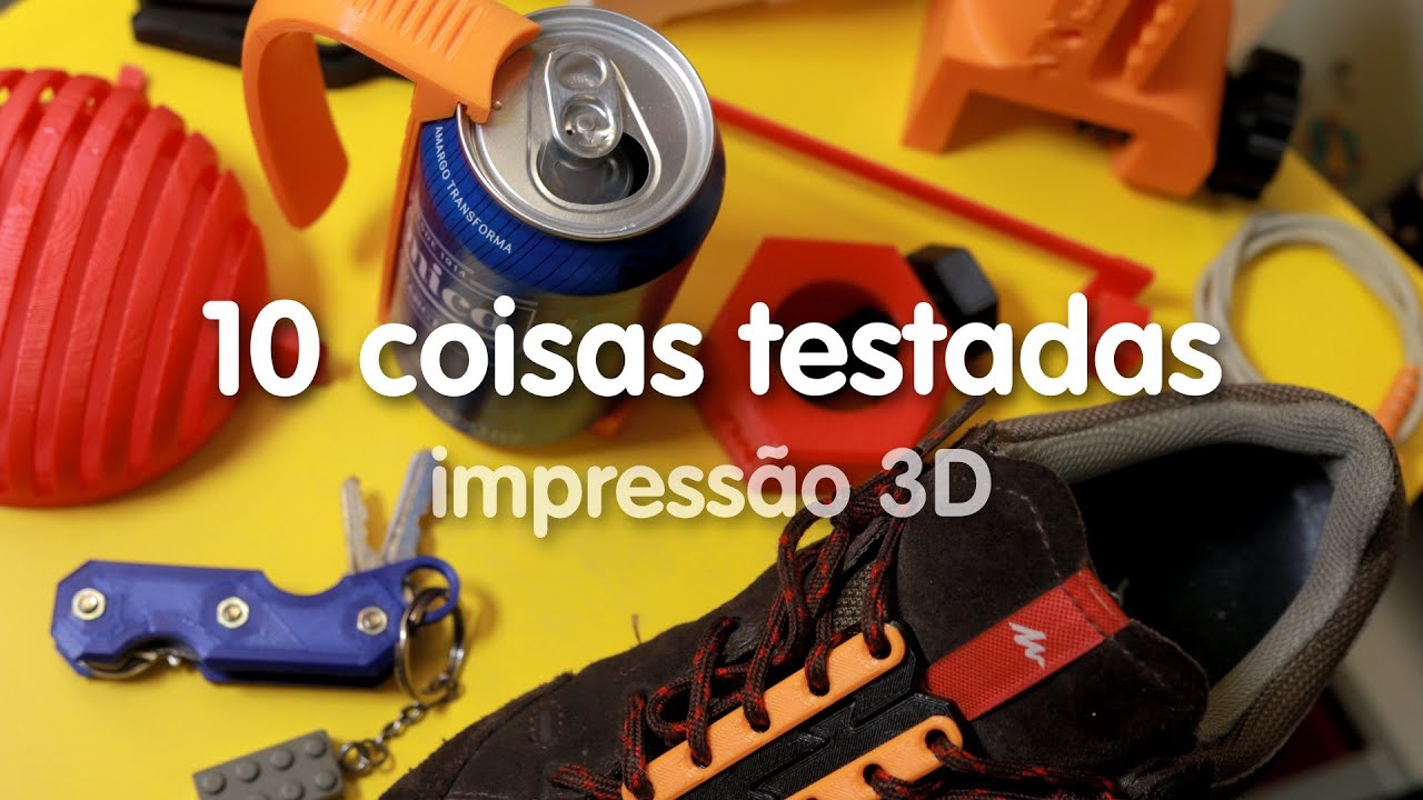 Imprimi e testei 10 coisas extremamente úteis na Impressora 3D Stella!