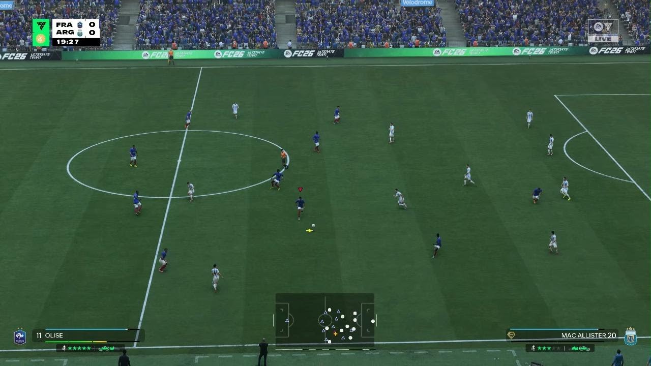 France VS Argentinië