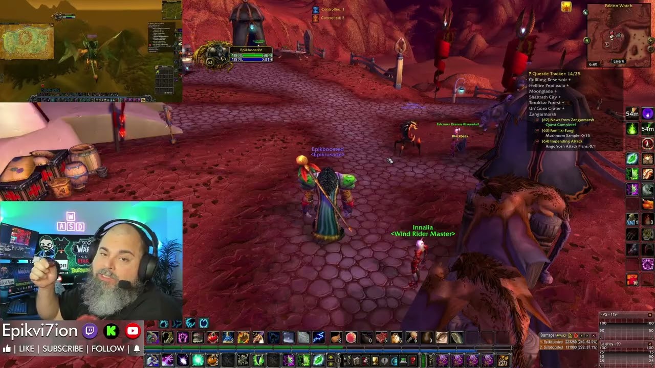 😎Pt.10 ❤️‍🔥TBC 🔜LVL63 ⬆️2NITE ✅300+ PROFESSIONS 🦁DUO DRUIDS FATHER💞🦉SON ❤️‍🔥BURNING CRUSADE CLASSIC
