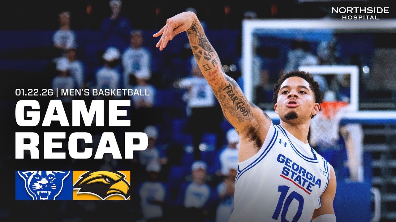 HIGHLIGHTS: GSU vs. Southern Miss | 01.22.2026 | Men's Basketball