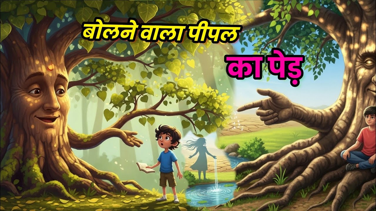 रस्यमय बोलने वाला पीपल का पेड़ ( कहानी ) पिहा # Piha NiNiStories