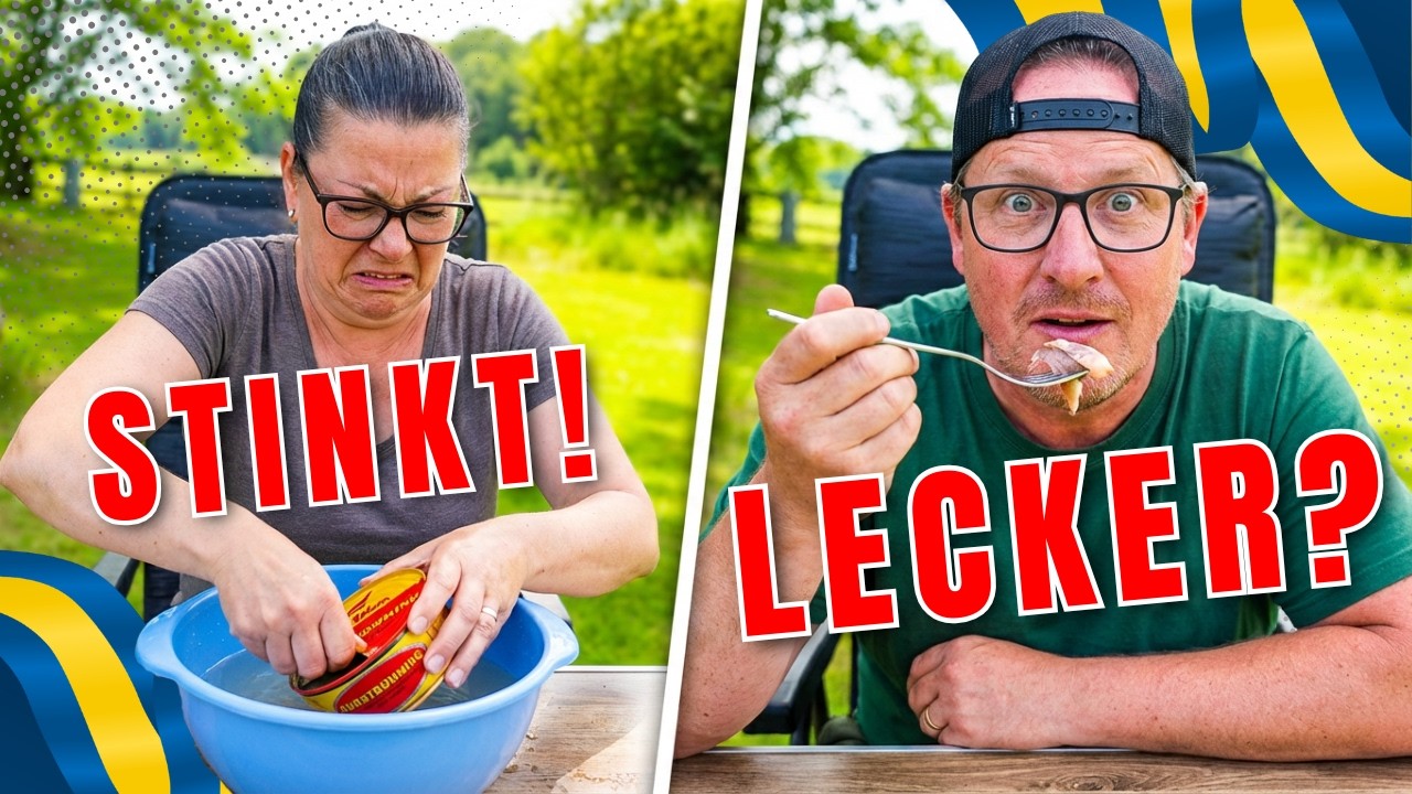 Surströmming richtig öffnen und essen ohne zu 🤮 kotzen