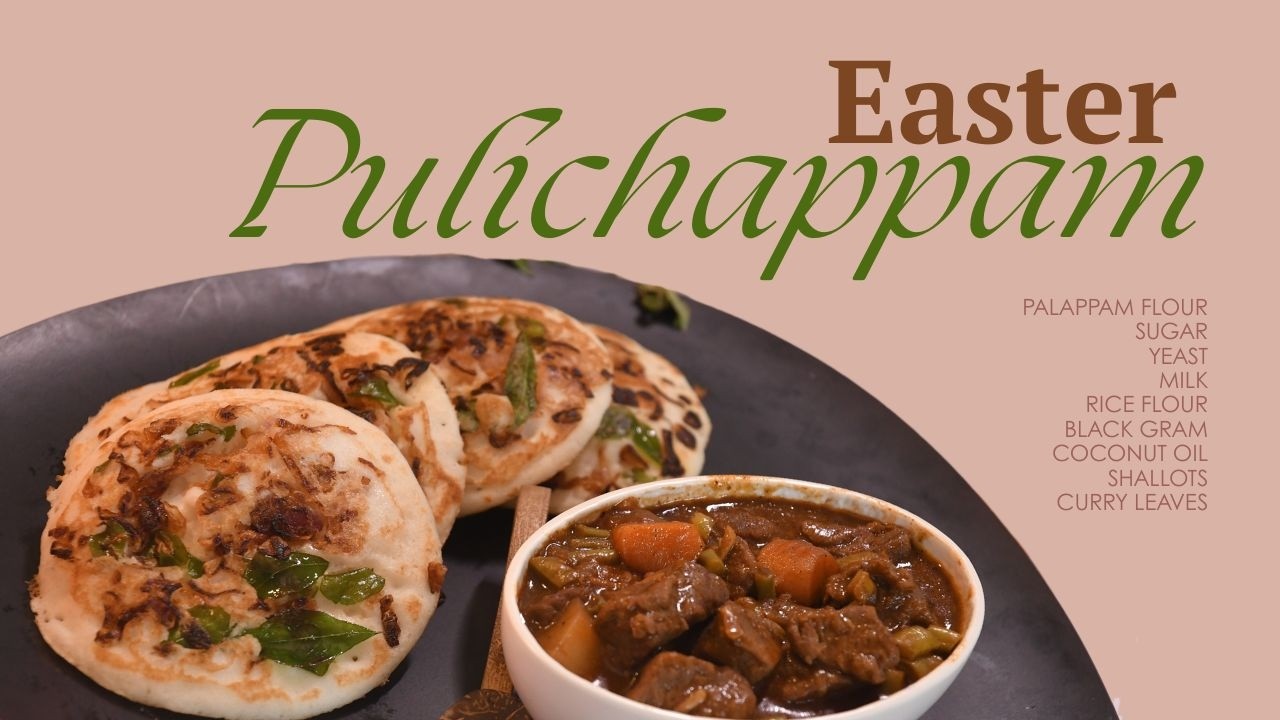 Easter Special Pulicha Appam | Kottayam-Style Recipe