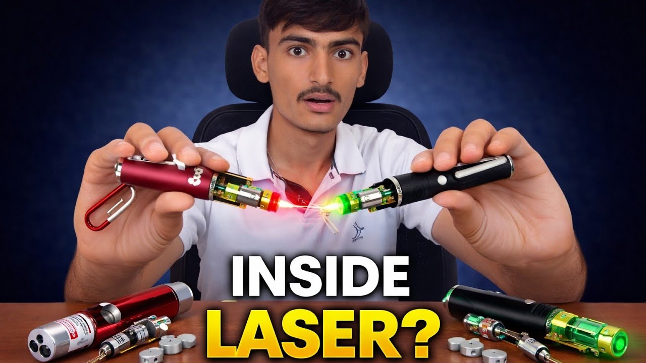 Inside A Lesar Light || यह क्या निकल गया lesar Light मे से ! 😨😨