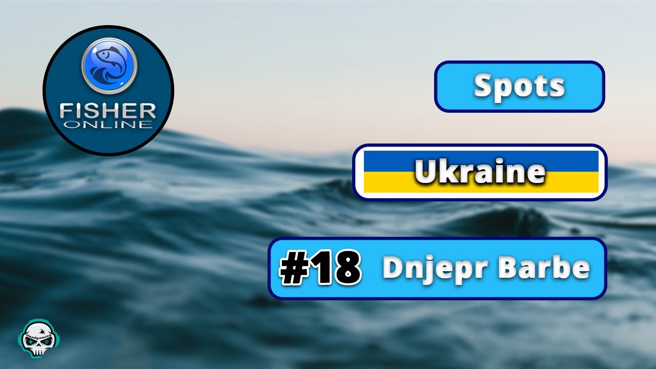 Fisher Online #18 Dnjepr Barbe (Dnieper barbel) Ukraine #Deutsch 🎣