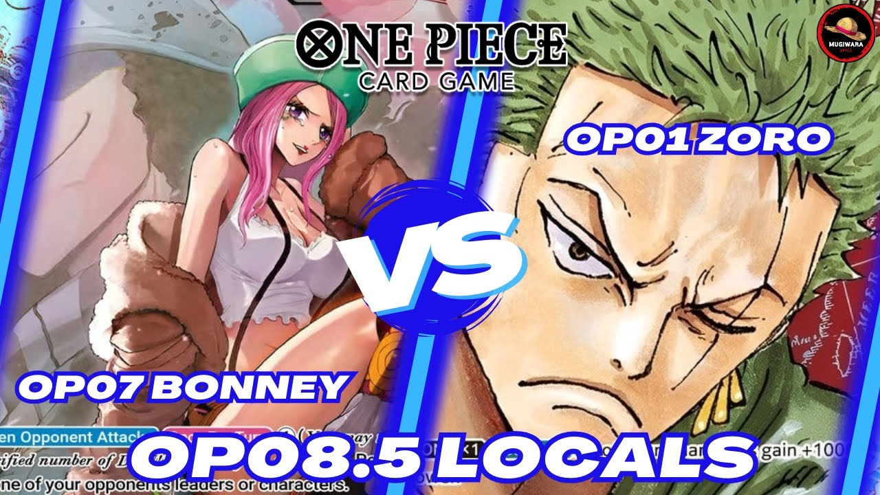 OP07 Bonney vs OP01 Zoro | Is Zoro too fast with the animal package? | One Piece TCG | OP08.5