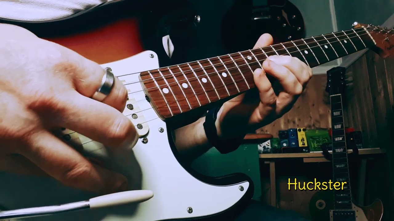 Huckster #youtubevideo #youtubevideos #guitar #fender #stratocaster #strat #experimentalguitar #tone
