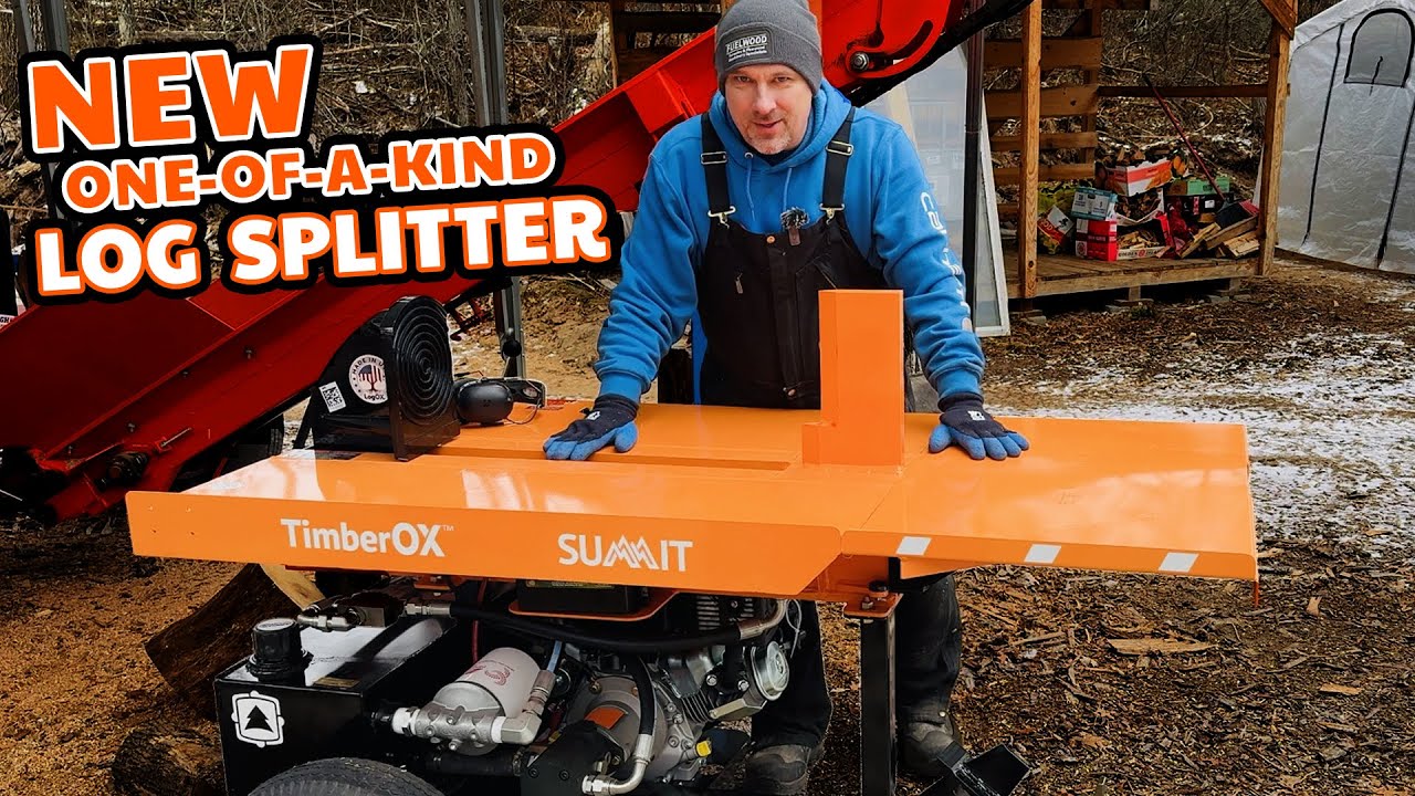 THIS Log Splitter is a HOME RUN for the Homeowner - The TimberOX Summit