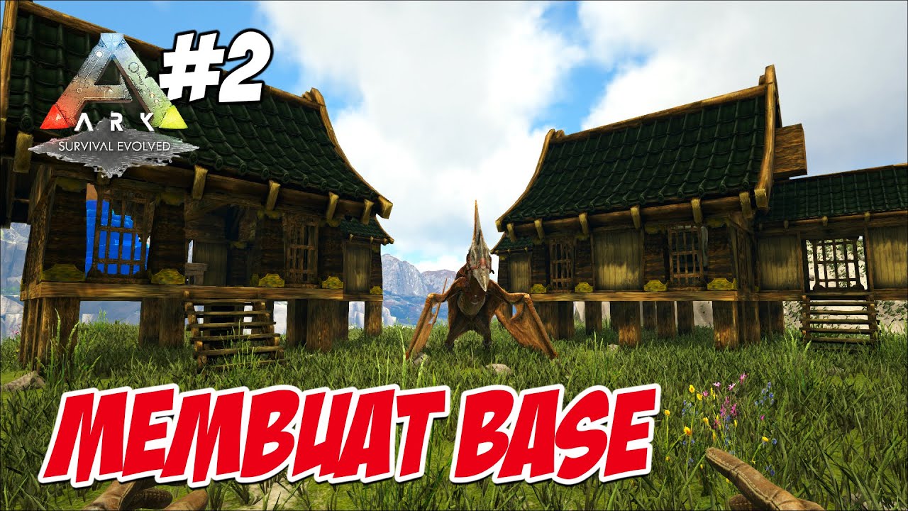 KAYAKNYA INI TEMPAT BASE TERAMAN😅 - Ark Foreworld Myth #2