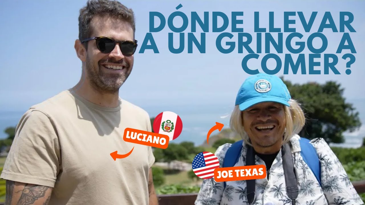 Dónde llevar a un Gringo a comer? Mira los lugares que escogió Luciano para llevar al gringo Joe Tex