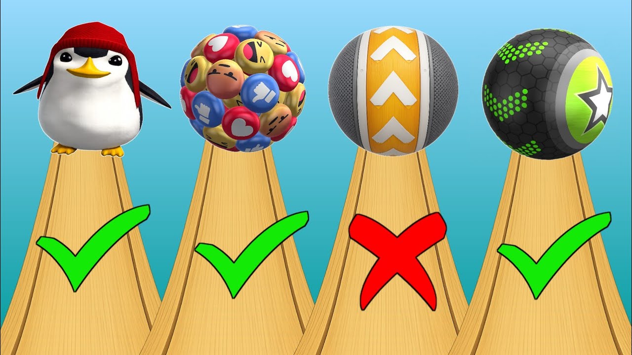 Going Balls VS Action Balls Gameplay- Ultimate Speedrun Battle!🚀| Viral Games 