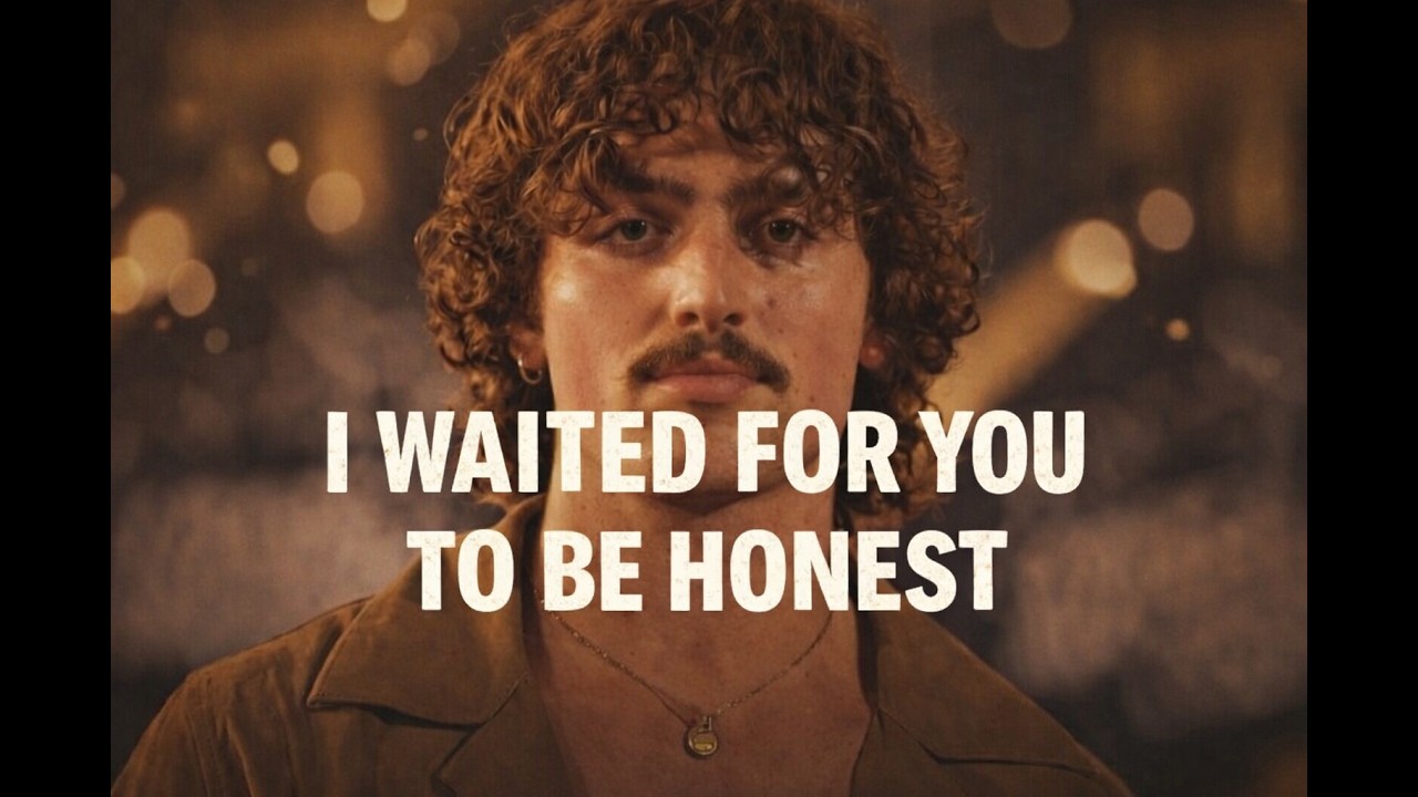 Benson Boone -  I Waited for You to Be Honest