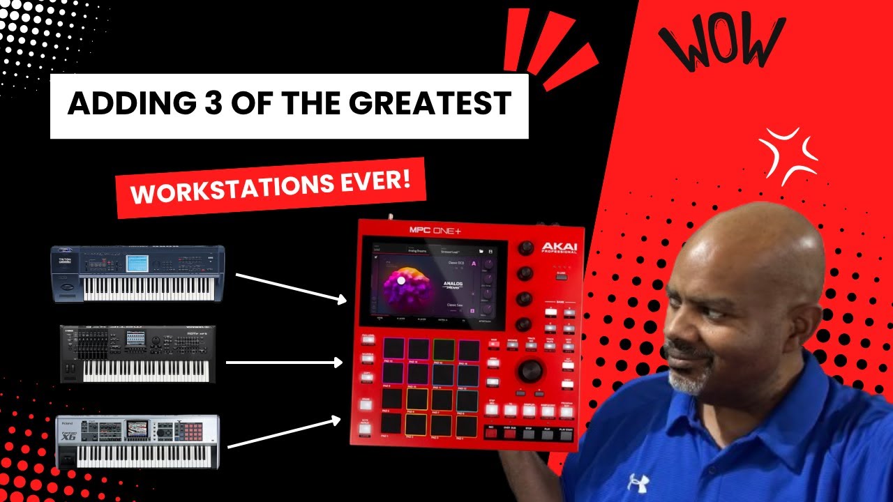 Три мощные рабочие станции внутри моего AKAI MPC One+! Как это звучит?