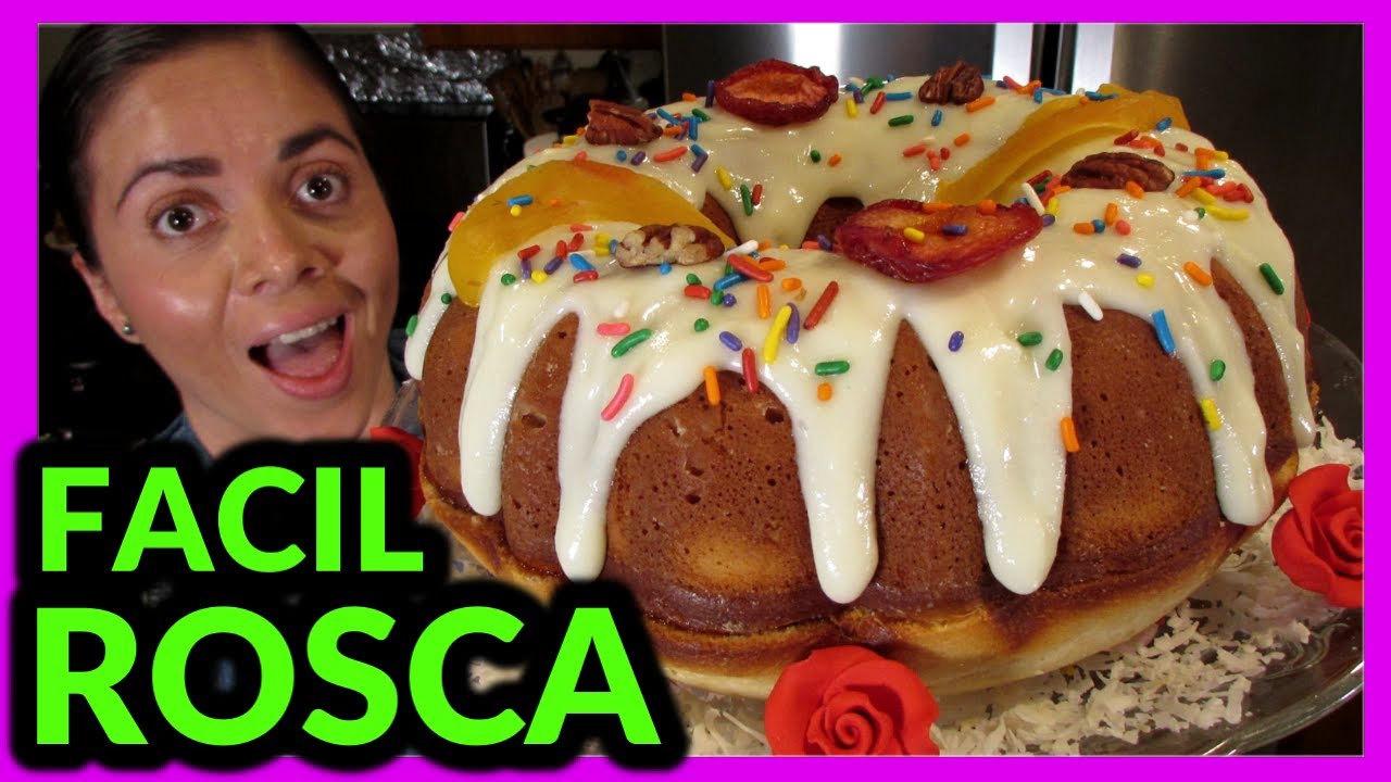 ROSCA DE REYES 🔱 SUPER FACIL RECETA 🚀 para EMPEZAR AÑO NUEVO