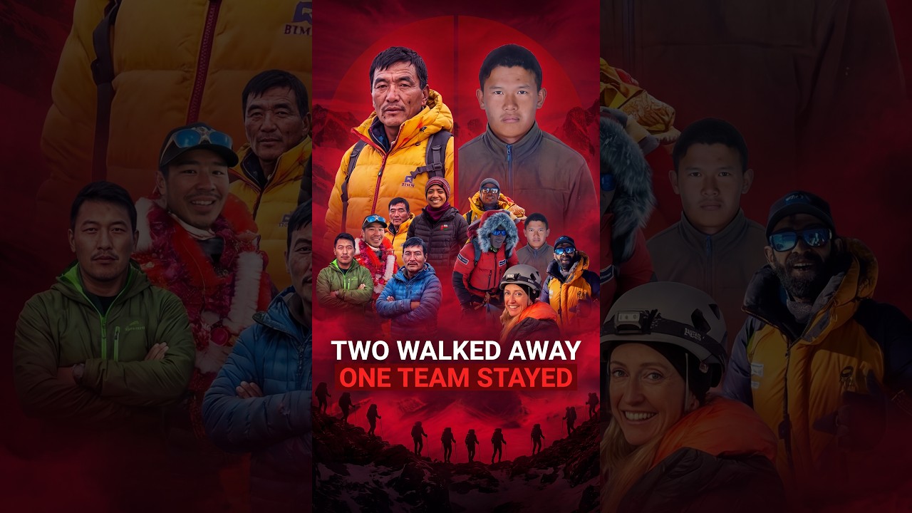 They Left Broad Peak 5 Days Before Nirmal Purja's Avalanche #NirmalPurja #Nimsdai #shorts