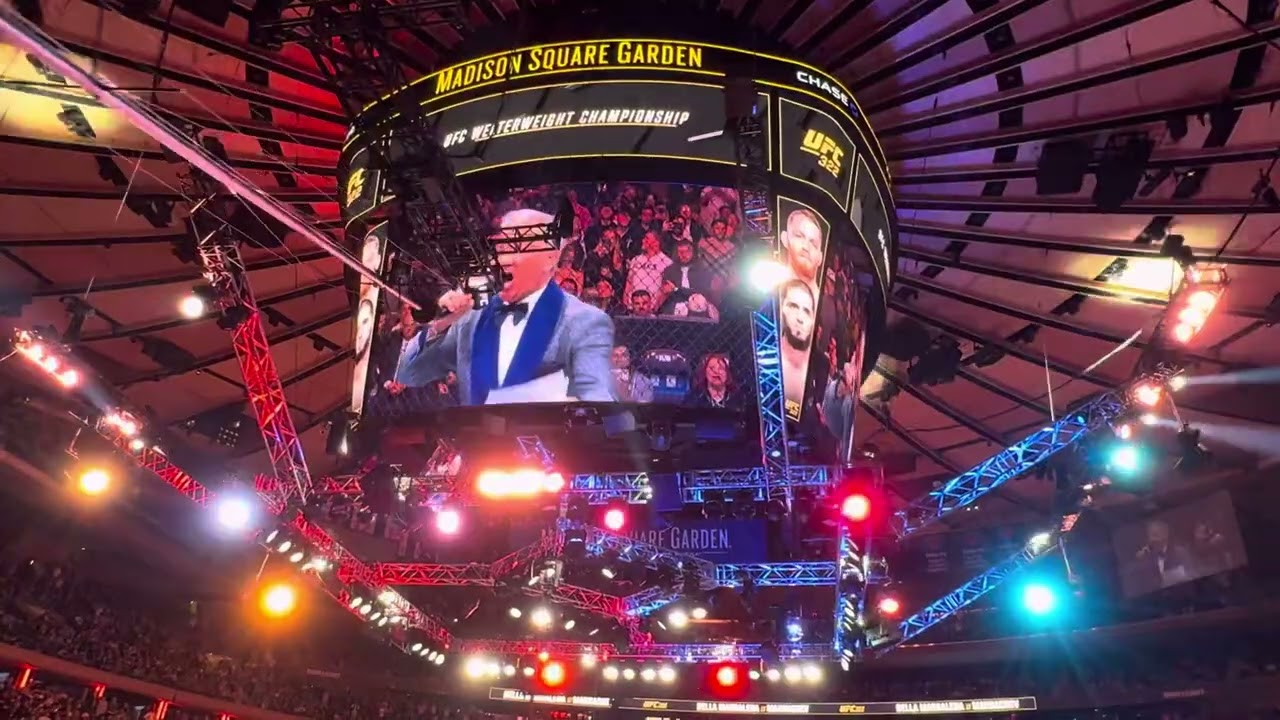 UFC 322 Bruce Buffer intro 