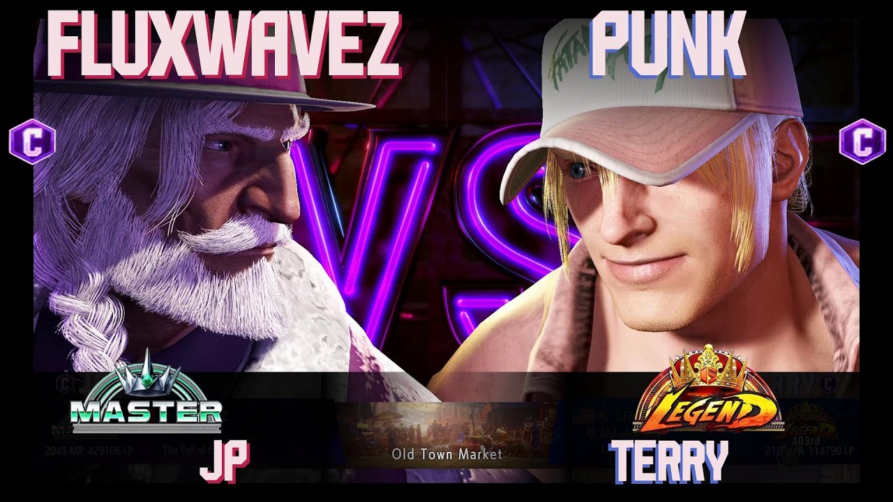 SF6 ➤ FluxWavez (JP) vs Punk (Terry) ✎ High-level Match FT2