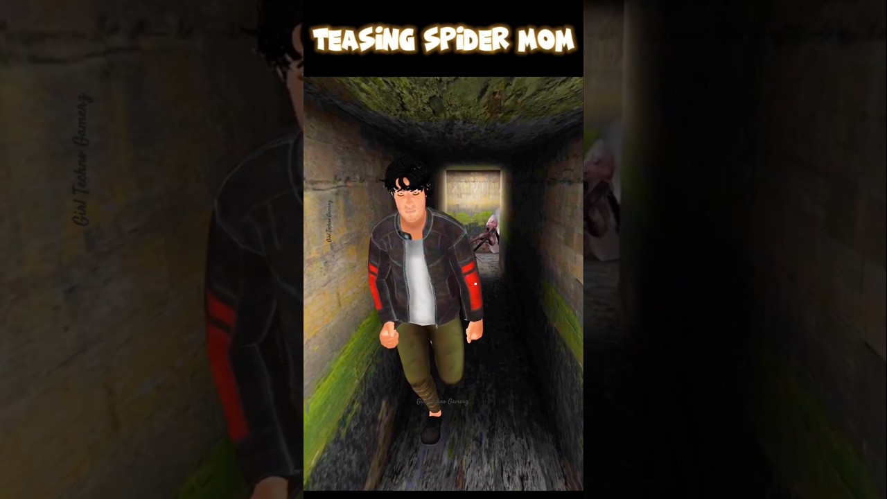 Teasing Spider Mom #angelina #granny #gmm2 #girl_techno_gamerz #shotres #gaming